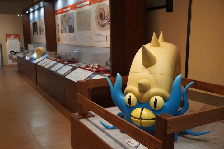 4. Omastar, evolución del Omanyte, en el Pokémon Fossil Museum en Japón. Foto - Like Japan (Facebook)
