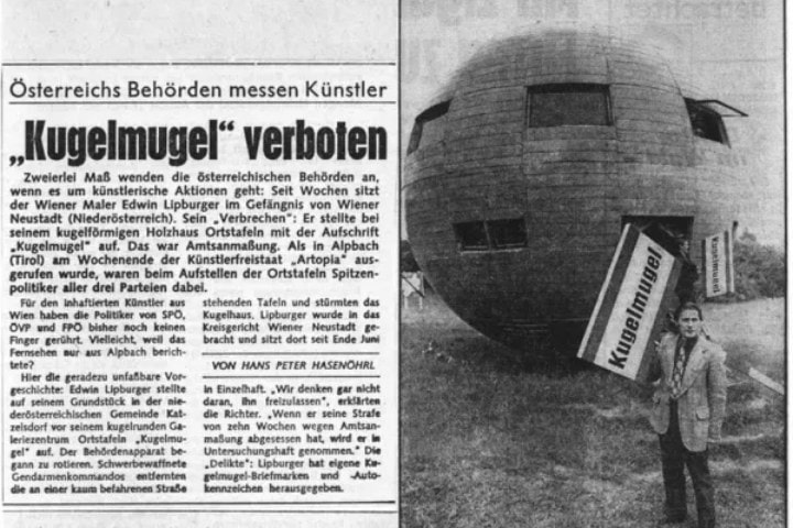 5. Periódico del encarcelamiento de Edwin Lipburger. Foto - El Viajero en el Tiempo