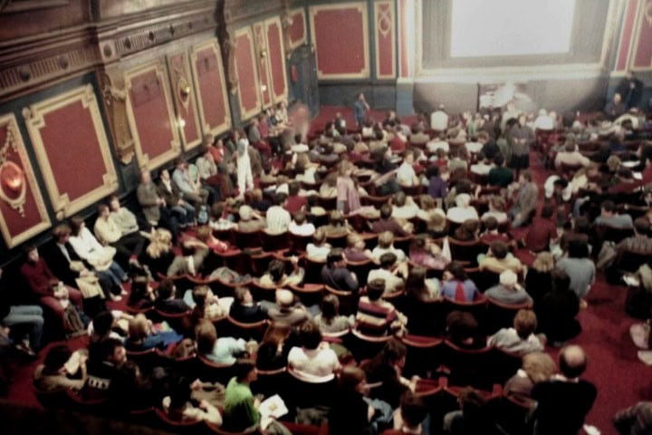 5. Última proyección del Electric Cinema Club en 1983. Foto - Electric Cinema