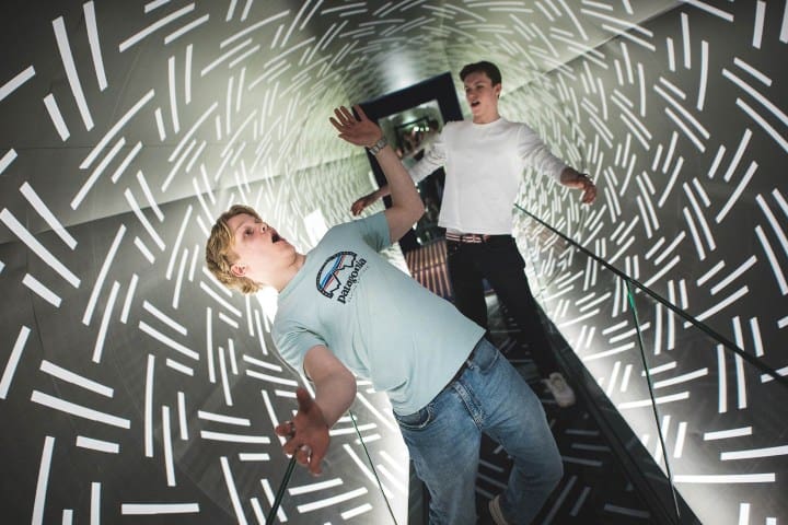 5. El túnel giratorio. Foto - Paradox Museum Oslo