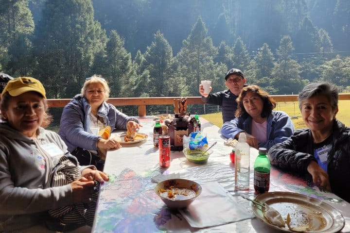 6. Comida campirana en el Santuario Chincua. Foto - Rehiletes