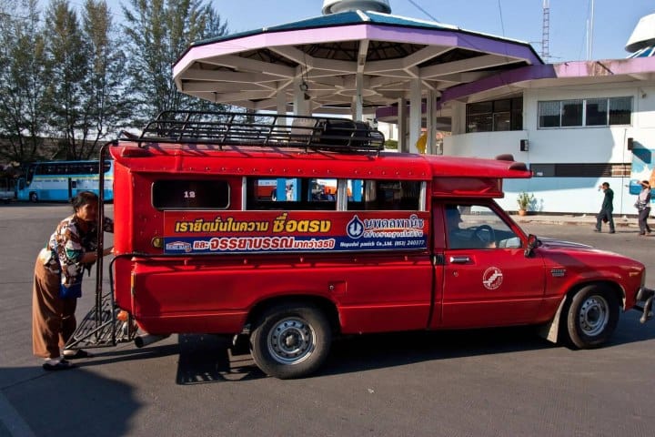 6. Songthaew. Foto - Alamy