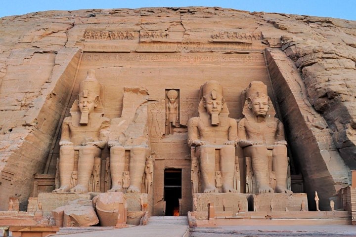 6. Entrada de Abu Simbel. Foto - Getty Images