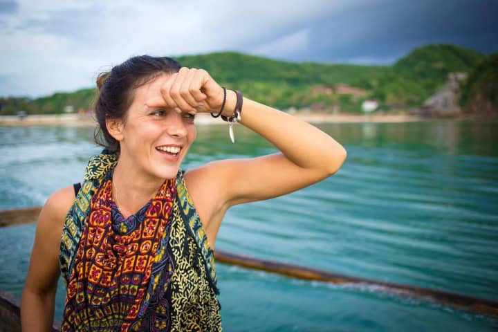 7. Mujer de vacaciones. Foto - Alamy