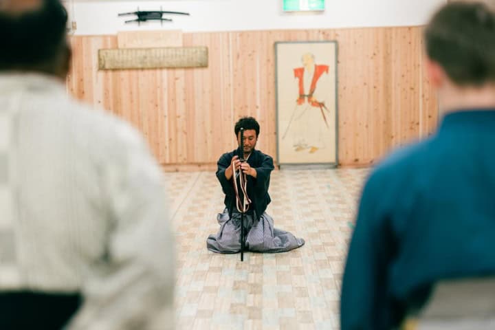 7. Experiencia de laido en el Museo Musashi. Foto - Atractive Japan