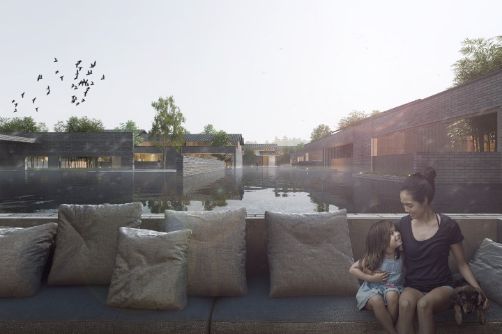 7. Concepto artístico de Banyan Tree Mount Emei. Foto - buzzarchitects