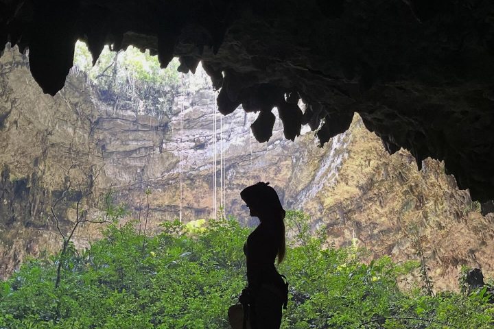 8. Interior de la Sima del Cielo. Foto - SIMA DEL CIELO Aventura Zoque (Facebook)