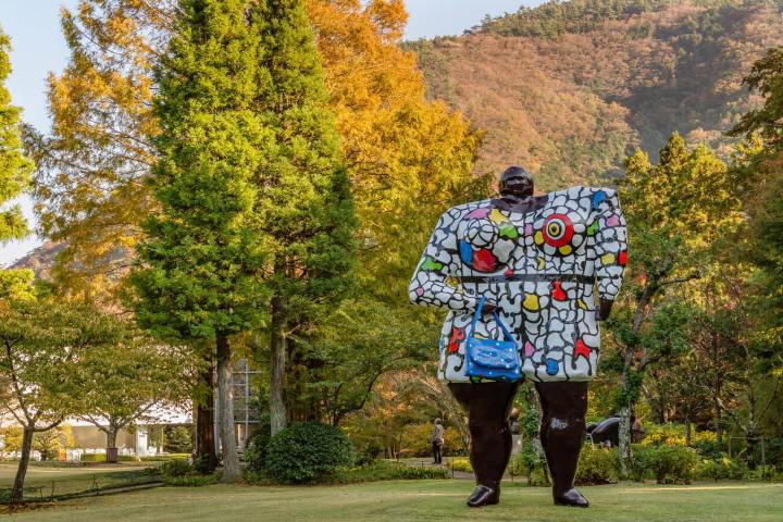 9. Escultura en el Museo al Aire Libre de Hakone. Foto - Alamy