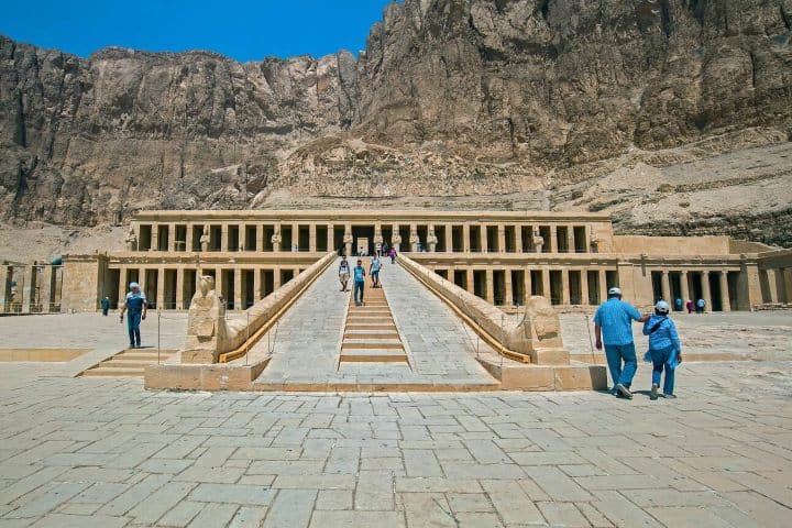 9. El Templo de Hatshepsut. Foto - Alamy
