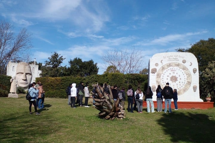 8. Visitantes en El Sueño del Tano. Foto - @el.sueno.del.tano (Instagram)