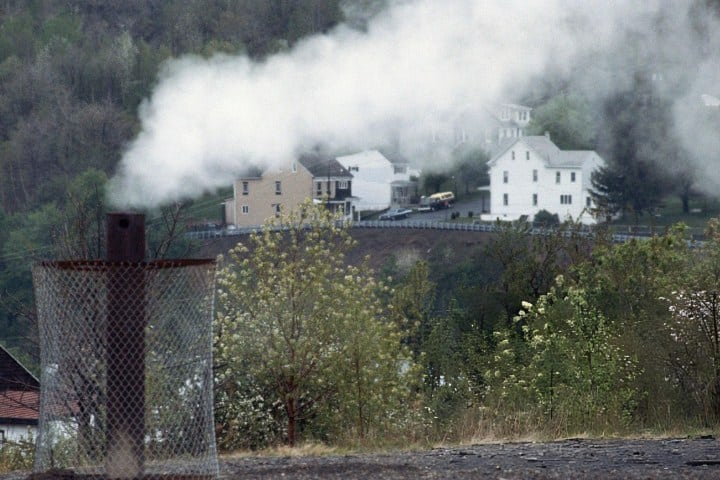 9. Respiradero para monóxido de carbono instalado en Centralia. Foto - Getty Images
