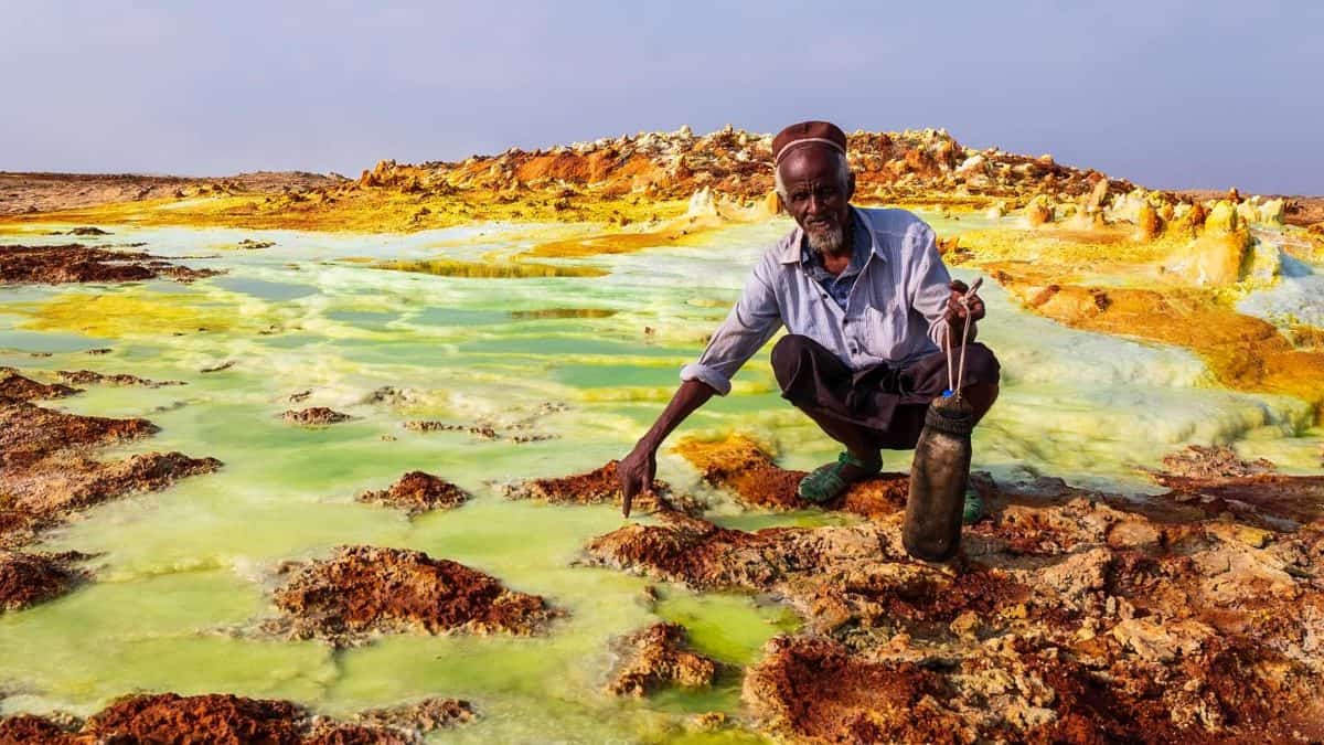 DANAKIL, EL LUGAR MÁS INHÓSPITO DE LA TIERRA