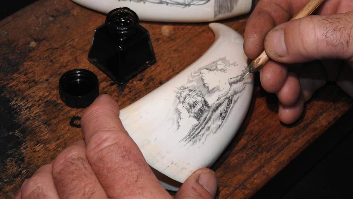 SCRIMSHAW, EL ARTE DE GRABAR