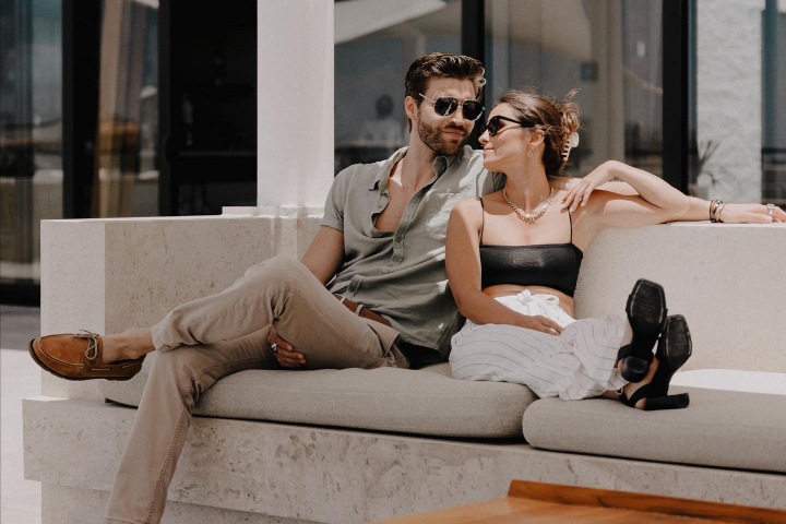 1. Pareja en Nobu Hotel Los Cabos. Foto - Nobu Los Cabos (Facebook)