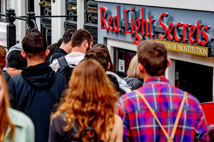 1. Entrada a Red Light Secrets Museum. Foto - Alamy
