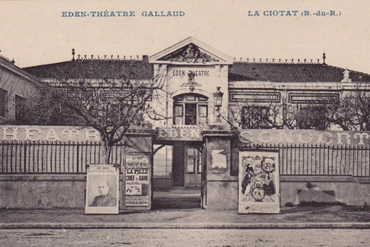 1. Antigua fotografía del Eden-Théâtre. Foto - Lancelot Digital