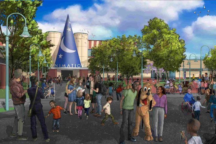 1. Concepto artístico de The Magic of Disney Animation. Foto - Archivo Disney