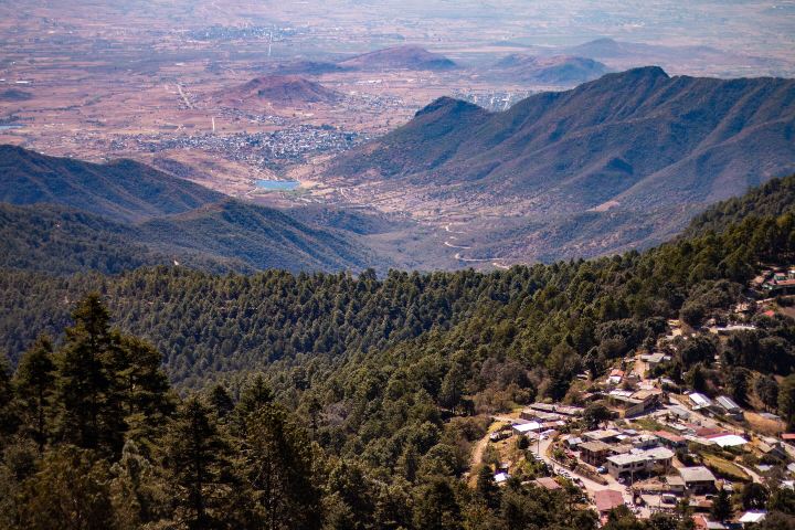 1. Vista área del Valle de Juárez. Foto - Visita Valle de Juárez (Expedia)