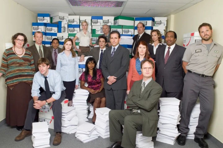 1. Personajes de The Office. Foto - u/Silly-avocatoe (Reddit)