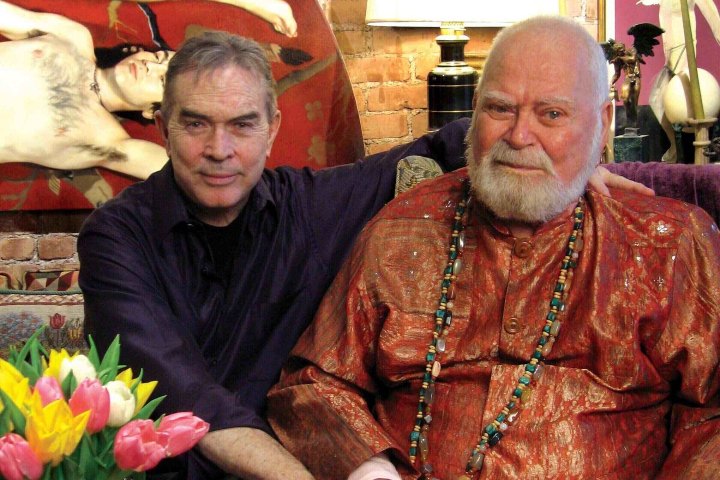 2. (De izquierda a derecha) Charles W. Leslie y J. Frederic Fritz Lohman. Foto - Leslie Lohman Museum
