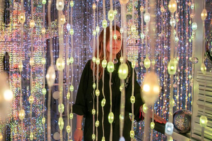 2. Visitante en White Rabbit, sala FOC (Fuego). Foto - Getty Images