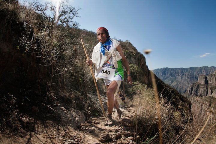2. Maratonista en Caballo Blanco. Foto - Trailrun