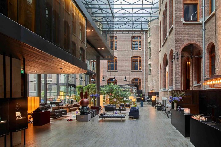 2. Lobby de Mandarin Oriental Conservatorium, Ámsterdam. Foto - Archivo Mandarin Oriental