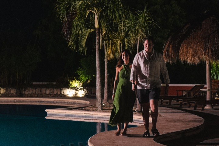 3. Pareja en Sotuta de Peón. Foto - @haciendasotutadepeon (Instagram)