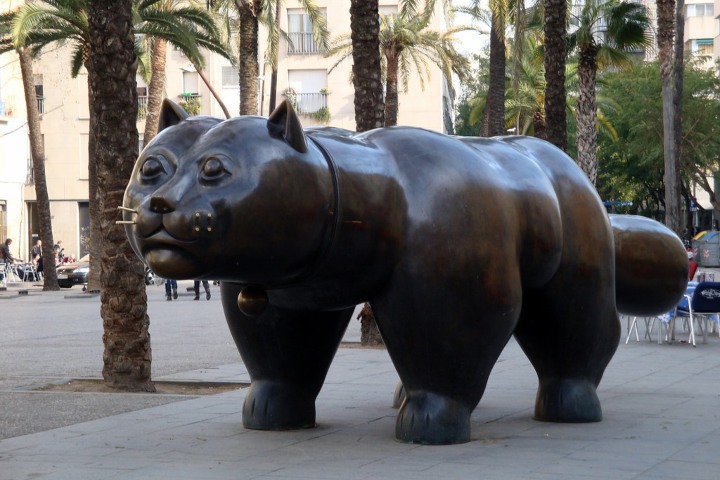 3. Gato de Botero. Foto - Carolina_BCN (Flickr)