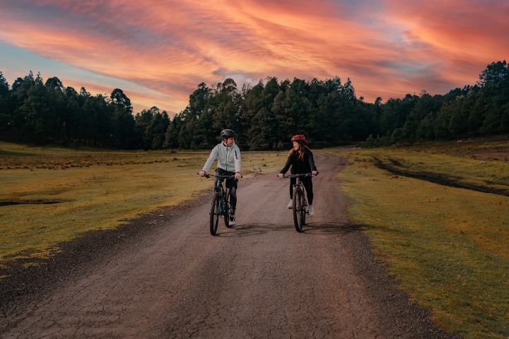 4. Bicicleta en Wander Cabins. Foto - Cabins.Wander
