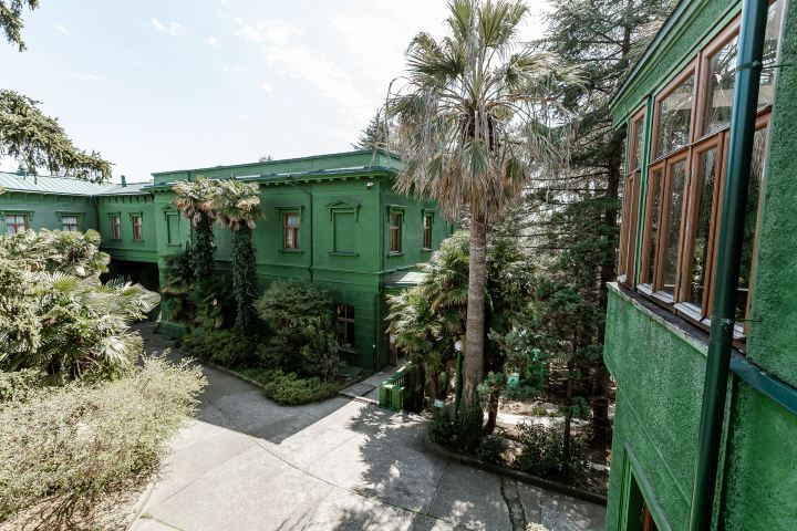 4. Casa de verano de Stalin en Sochi. Foto - Дача Сталина (La dacha de Stalin)