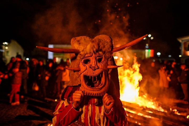 4. Máscara de Kukeri. Foto - Getty Images