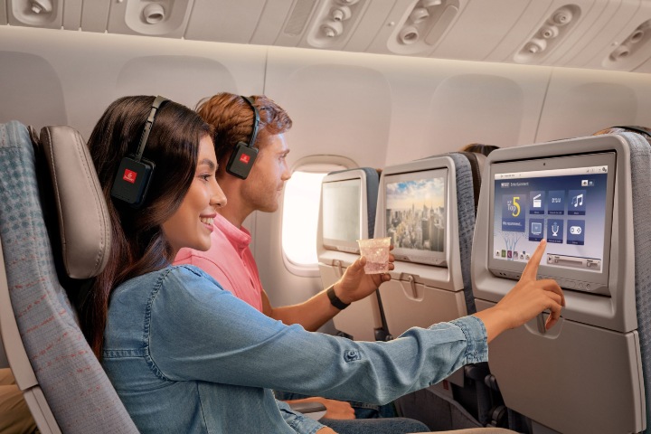 4. Pasajeros de Emirates Airlines. Foto - TTR Semanal