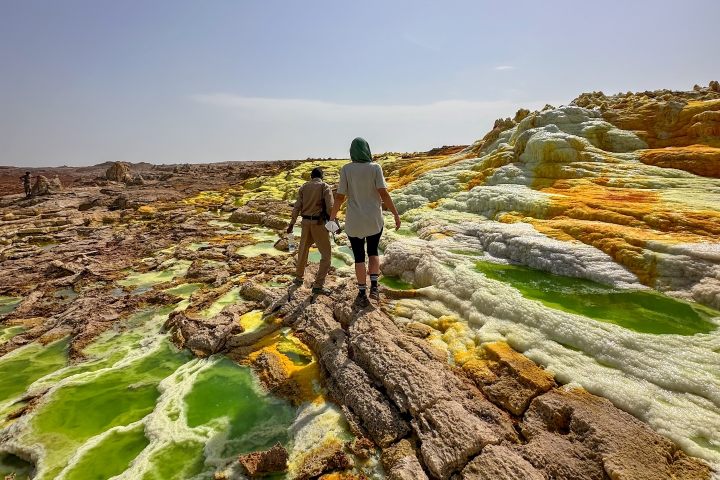 4. Tour por los lagos de ácido de Danakil. Foto - @sabrypink (Instagram)