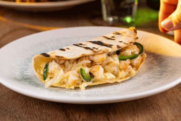 4. Taco gobernador en Los Arcos. Foto - Los Arcos Restaurante