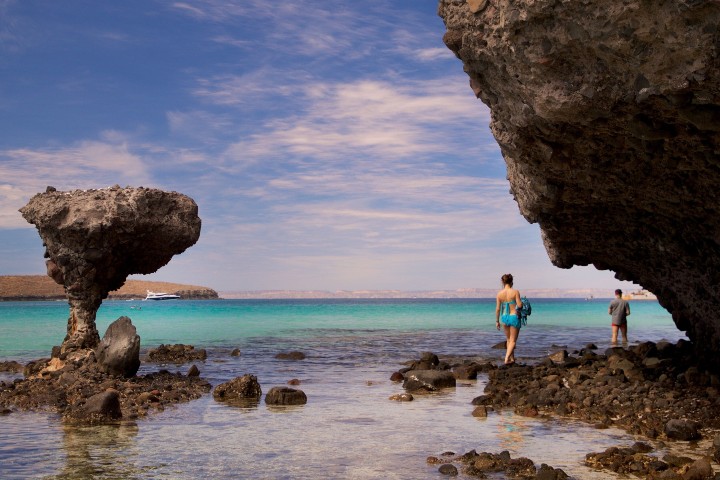 4. Roca en forma de hongo en Balandra. Foto - La Paz (Expedia)