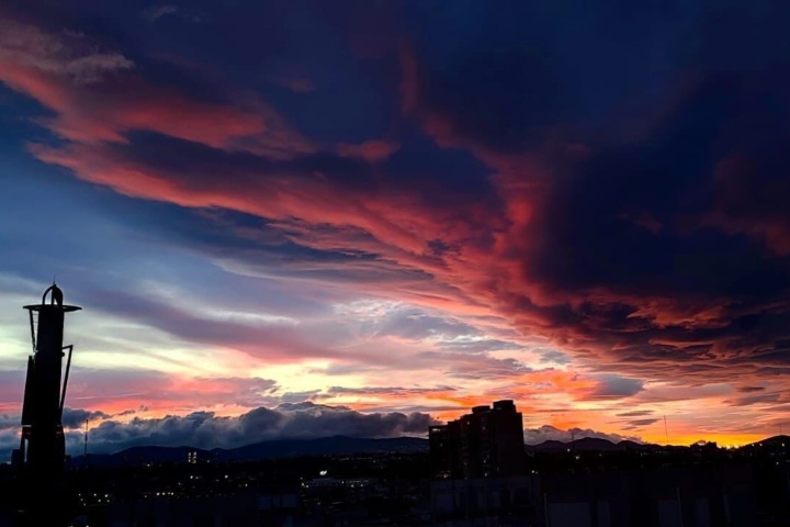 4. Atardecer desde el Mirador Cetro. Foto - @cetromexico (Instagram)