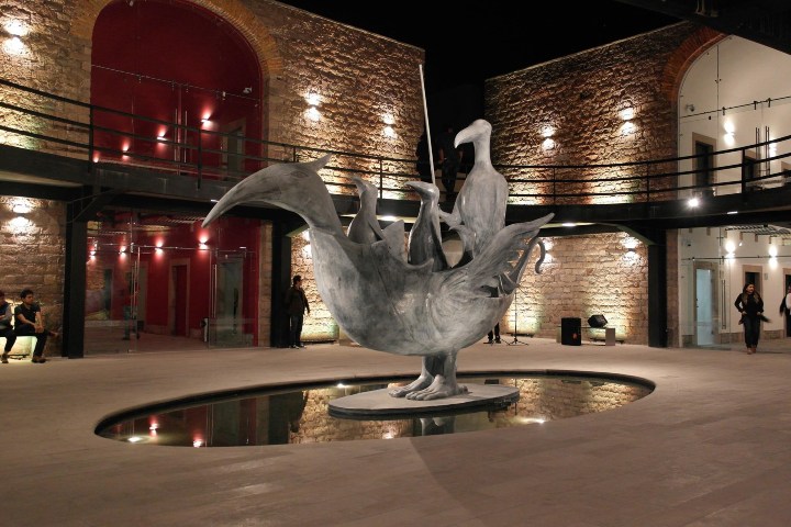 5. Escultura en el Museo de Leonora Carrington. Foto - Museo Leonora Carrington San Luis Potosí (Facebook)