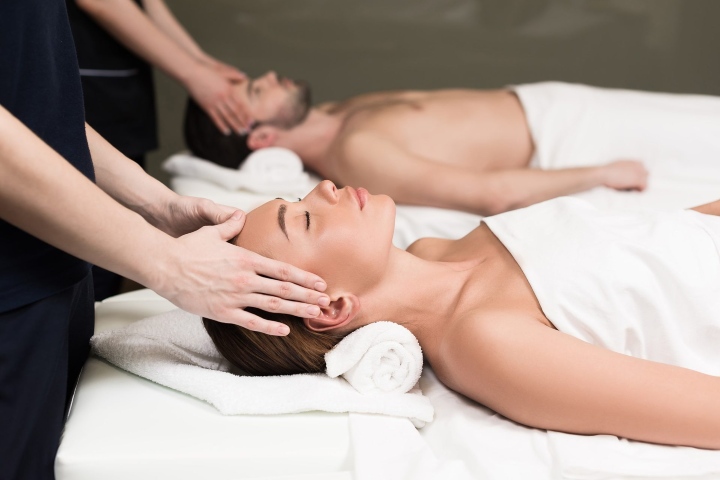 5. Masaje para parejas en Alunco Spa. Foto - Hotel Termas de Chillán