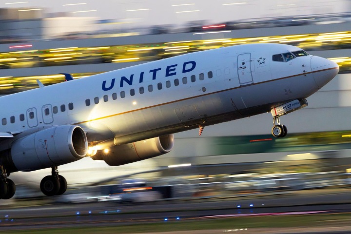 5. Avión de United Airlines. Foto - Getty Images
