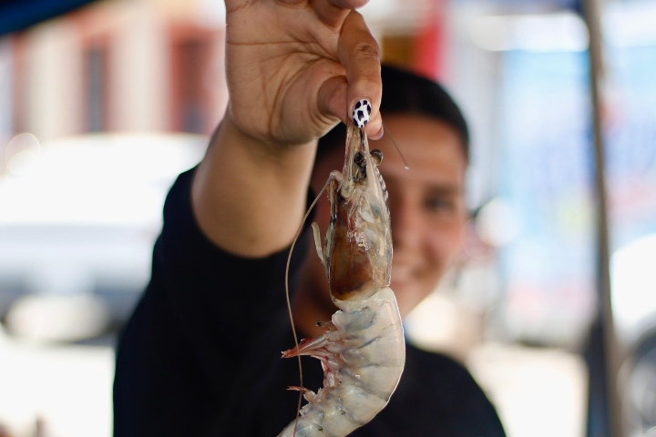 5. Changuera con camarón. Foto - @las_changueras_mzt (Instagram)