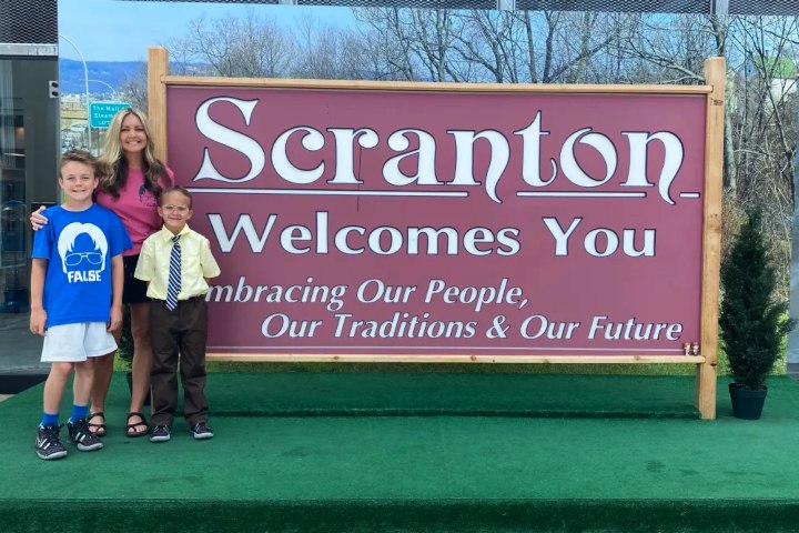 6. Letrero de "Scranton Welcomes You". Foto - Road Trip Queen