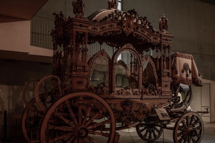 7. Carroza en el Museo de las Carrozas Fúnebres. Foto - The Alternative Guide
