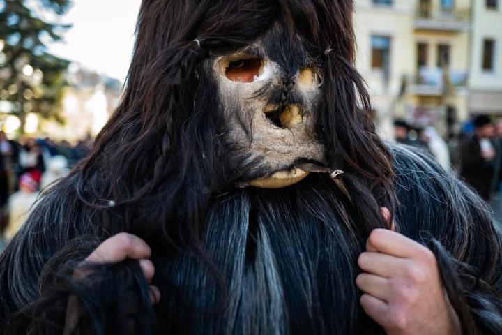 8. Máscara de kukeri. Foto - @ele_stovi (Instagram)
