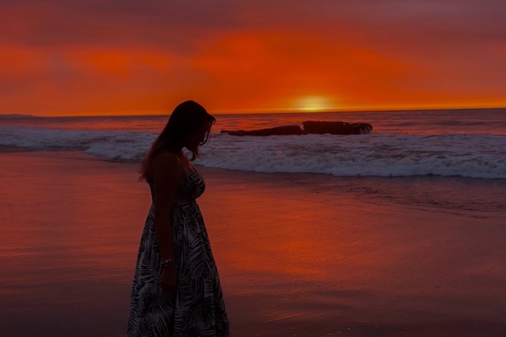 9. Atardecer en Punta Sal en Tumbes. Foto - @verommaguina (Instagram)