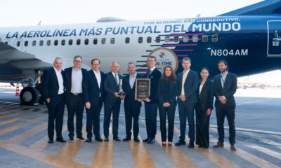 AEROMÉXICO SE POSICIONA COMO LA AEROLÍNEA MÁS PUNTUAL DEL MUNDO
