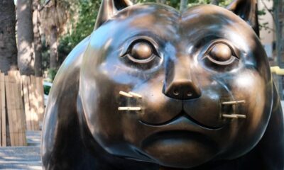 EL GATO DE BOTERO EN BARCELONA