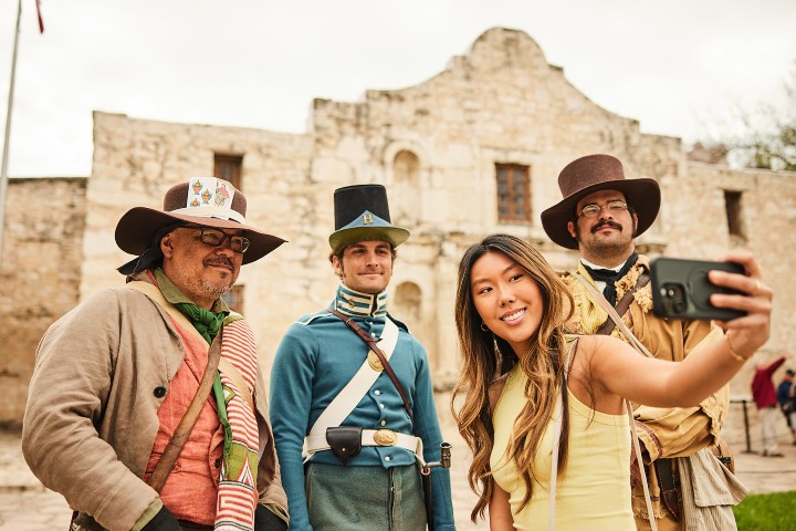 1. Viajera en San Antonio. Foto - San Antonio