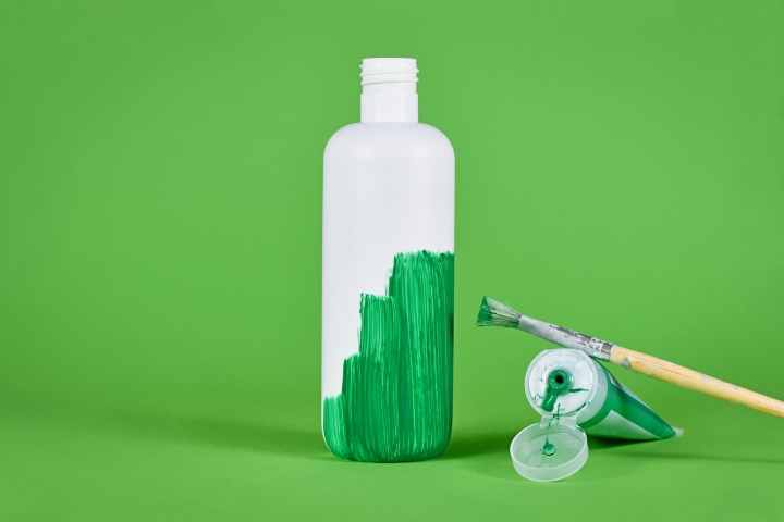 1. Ejemplo visual del greenwashing. Foto - iStock