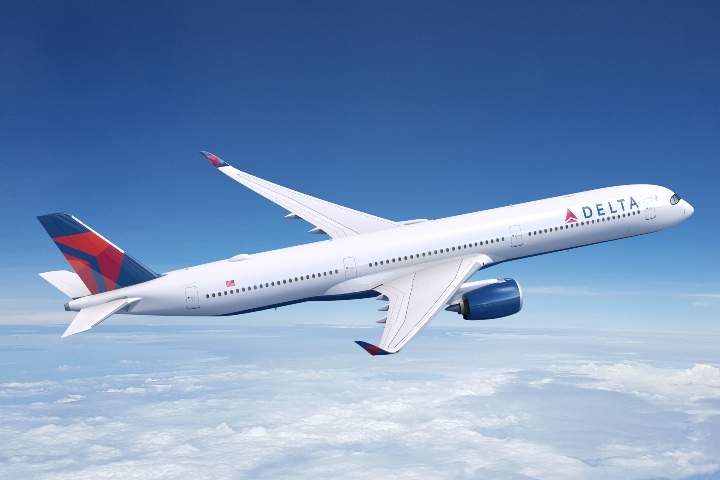 1. A350 de Delta Air Lines. Foto - Delta